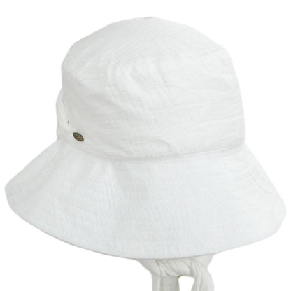 Scala | Bernadette Cotton Bucket Hat | 106438 | lead | IVORY