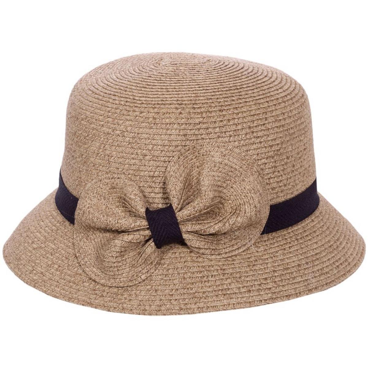 Toucan Collection | Toyo Straw Bow Cloche Hat - Made to Order
