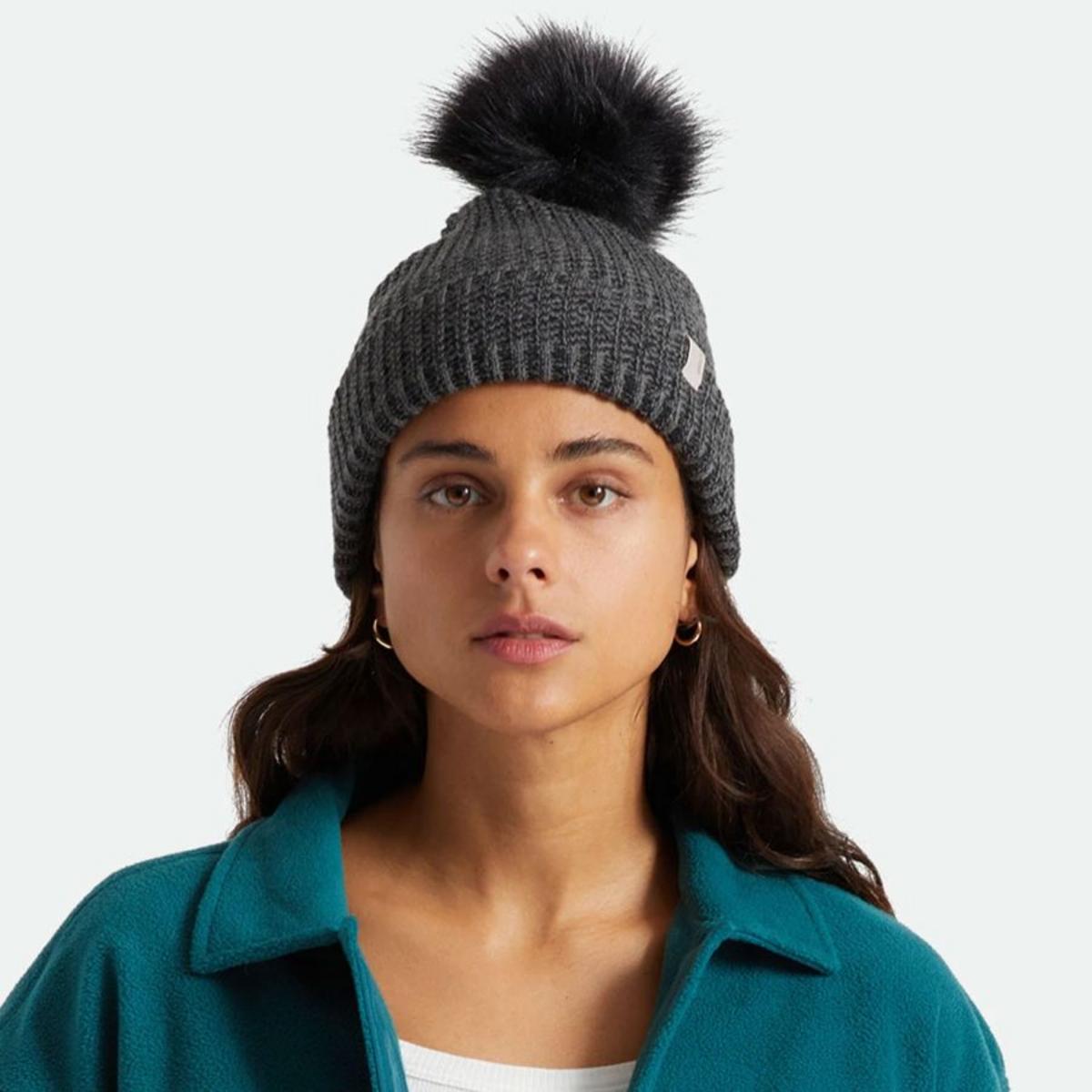 Alison Faux Fur Pom Beanie Hat