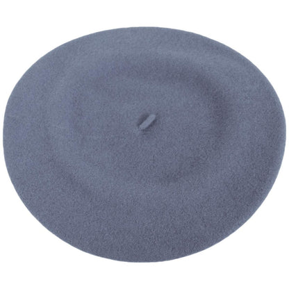 Parkhurst | Classic Wool Beret | 151124 | top | NICKEL GREY
