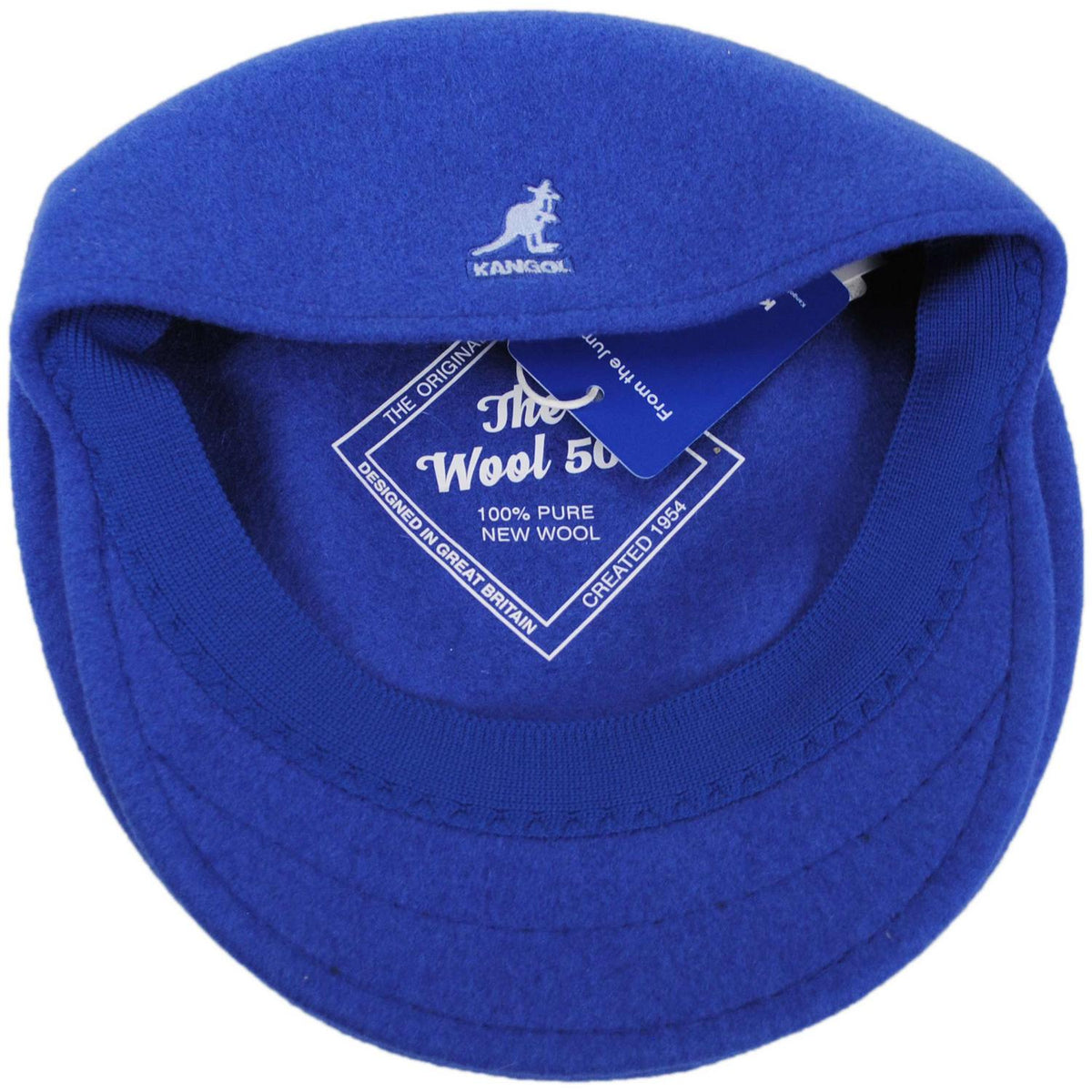 Kangol | Fashion Wool 504 Ivy Cap | 160817N | under | DAZZLING BLUE