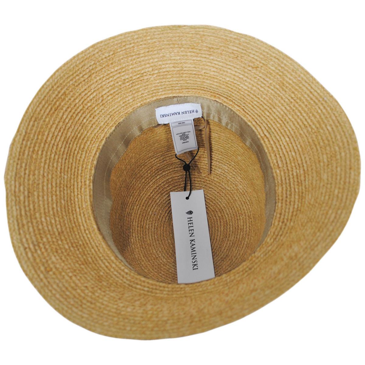 Helen Kaminski | Besa Rollable Raffia Straw Cloche Hat | 120817 | under | NATURAL/TAN