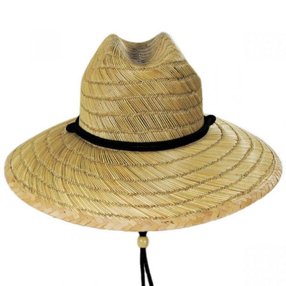 Peter Grimm | California Flag Rye Straw Lifeguard Hat | 127224 | front | NATURAL