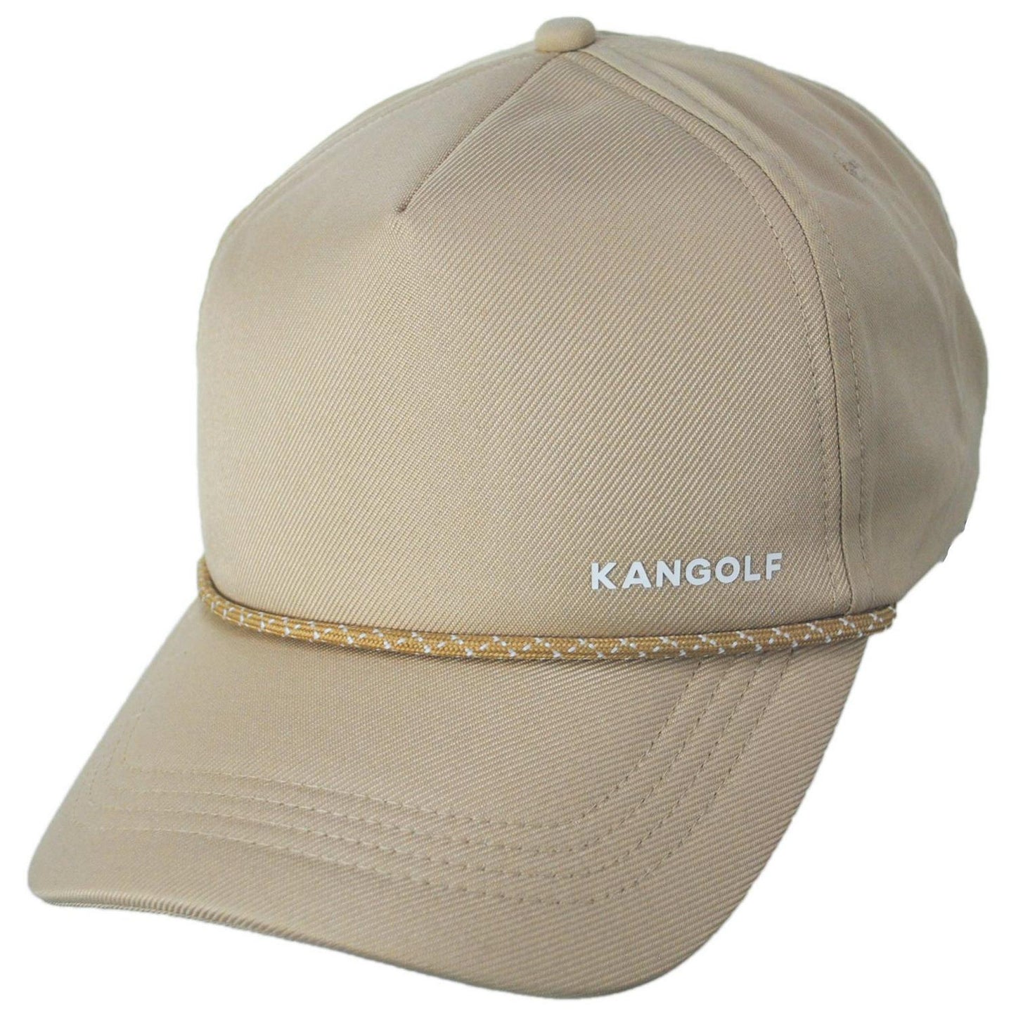 Kangol | Kangolf Cotton Blend Snapback Baseball Cap | 201143 | lead | KHAKI