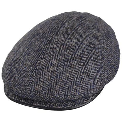 Scala | Dillon Wool Blend Herringbone Ivy Cap | 160164 | lead | NAVY