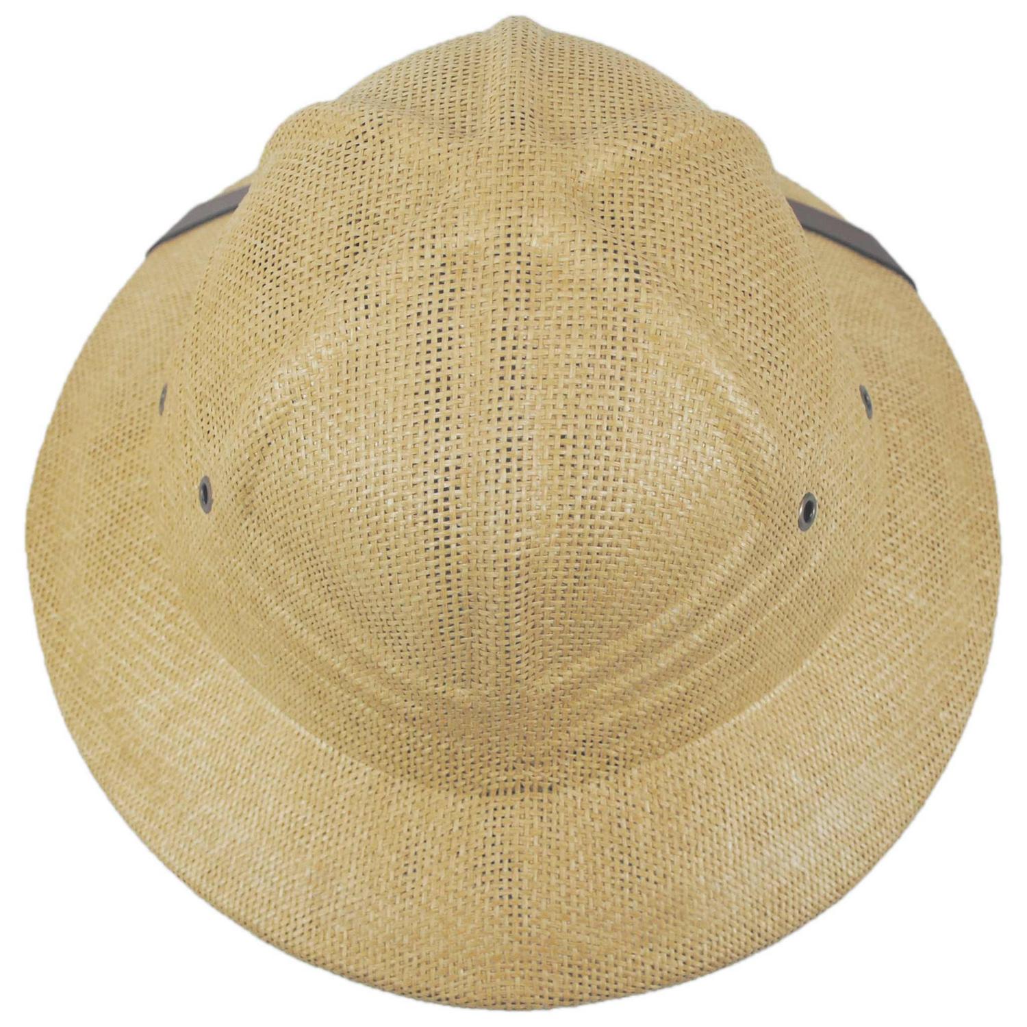 Village Hat Shop | Toyo Straw Pith Helmet | 128800 | top | TAN