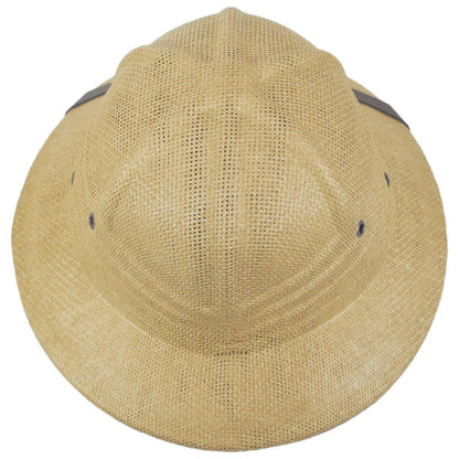 Village Hat Shop | Toyo Straw Pith Helmet | 128800 | top | TAN