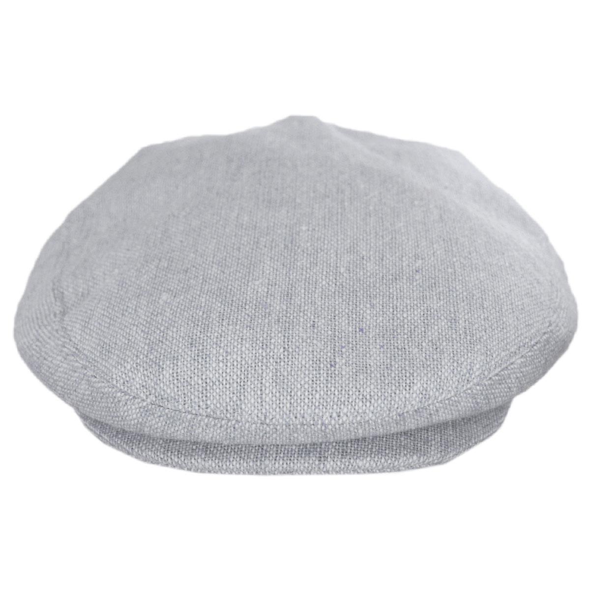Jaxon Hats | Wholesale Cabrillo Tweed Wool Blend Ivy Cap B2B Pre-Pack | B2B167568 | front | GREY