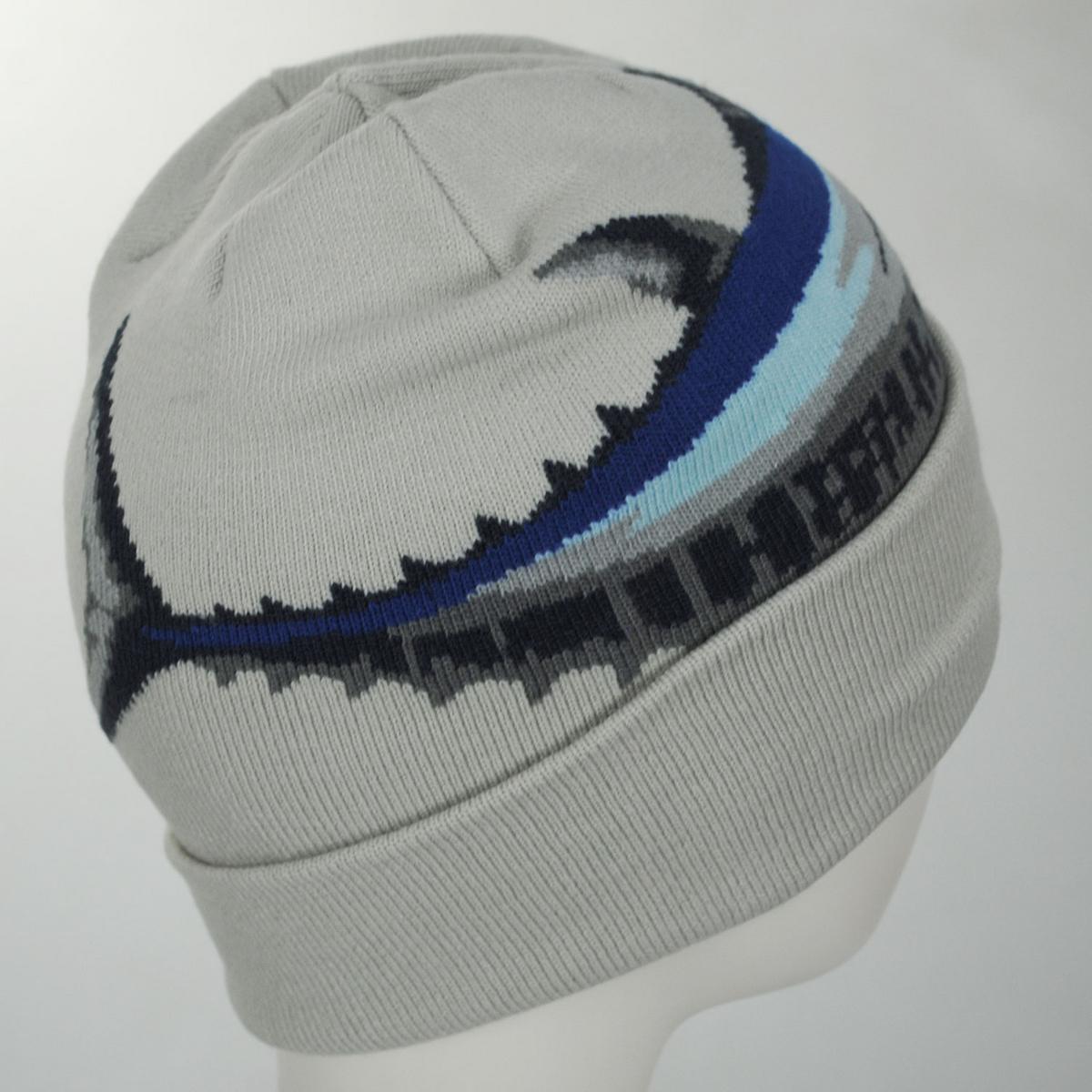 Columbia Sportswear | PFG Fall River Acrylic Knit Beanie Hat | 500747 | detailone | COOL GREY