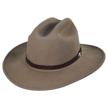 Stetson Cromwell Crushable Water-Repellent Wool Mink Felt Hat