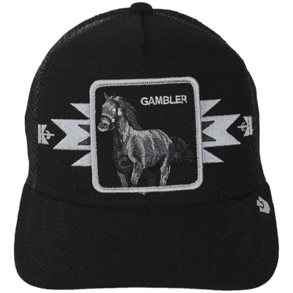 Goorin Bros | Canyon Gambler Mesh Trucker Snapback Baseball Cap | 200862 | front | VOID