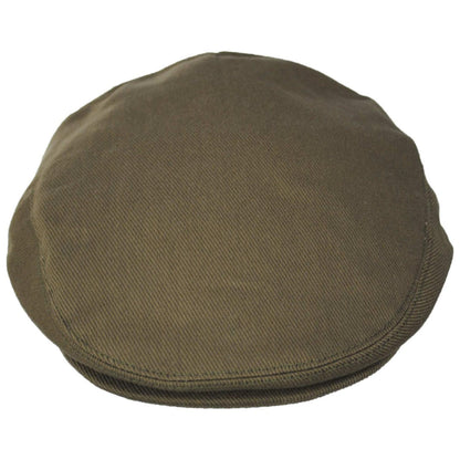 Jaxon Hats | Classic Cotton Ivy Cap | 167740 | front | OLIVE GREEN