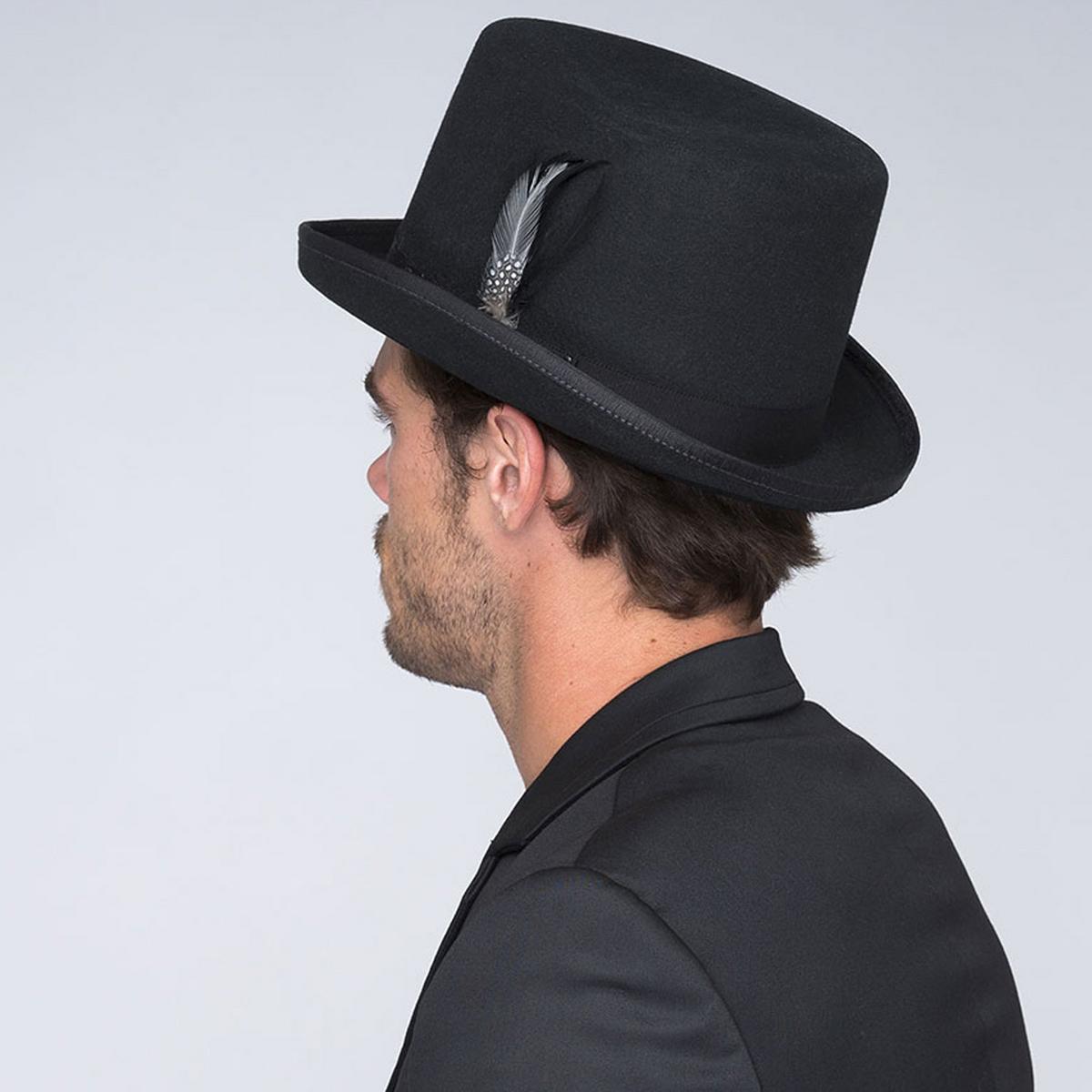 Bailey 1922 | Heritage Ice Wool Felt Top Hat | 130001 | lsmthree | BLACK