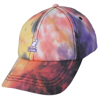 Kangol | Tie Dye Cotton Strapback Baseball Cap | 201158 | lead | GALAXY
