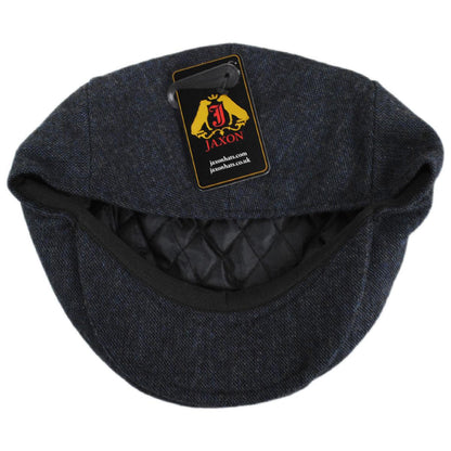 Jaxon Hats | Wholesale Troubadour Tweed Wool Blend Ivy Cap B2B Pre-Pack | B2B167567 | under | NAVY BLUE