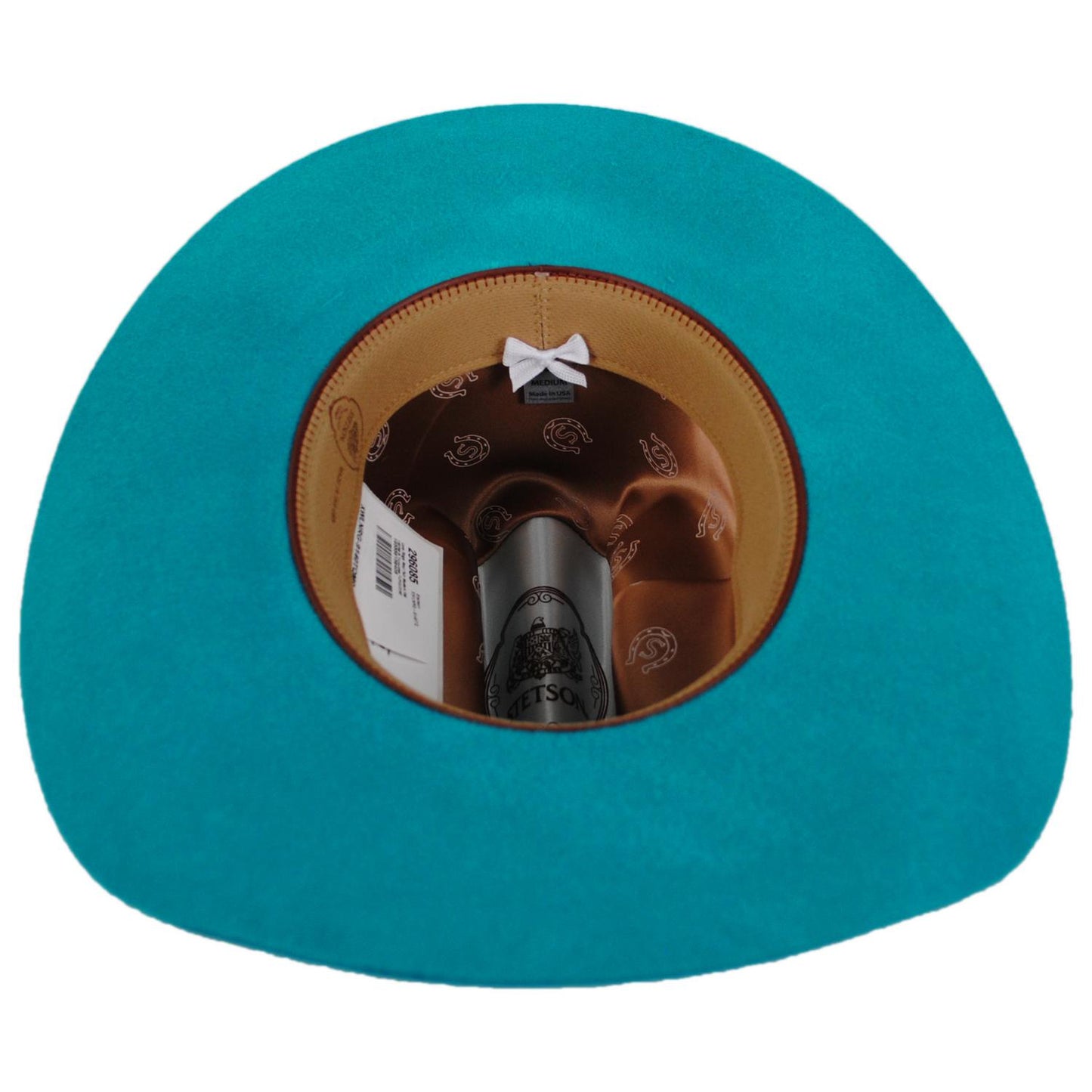 Stetson | Lone Ridge Wool Felt Western Hat | 130766 | under | TURQUOISE