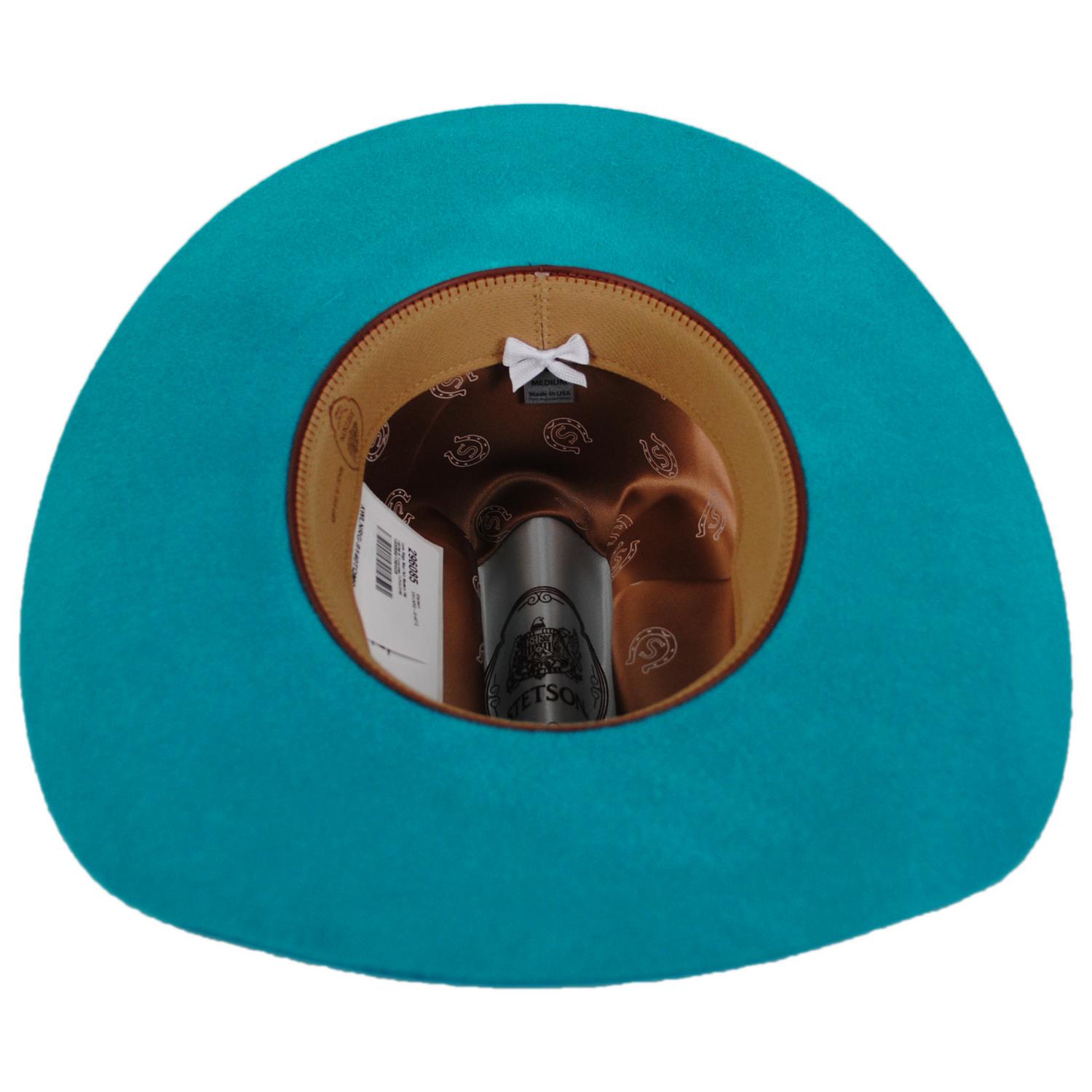 Stetson | Lone Ridge Wool Felt Western Hat | 130766 | under | TURQUOISE