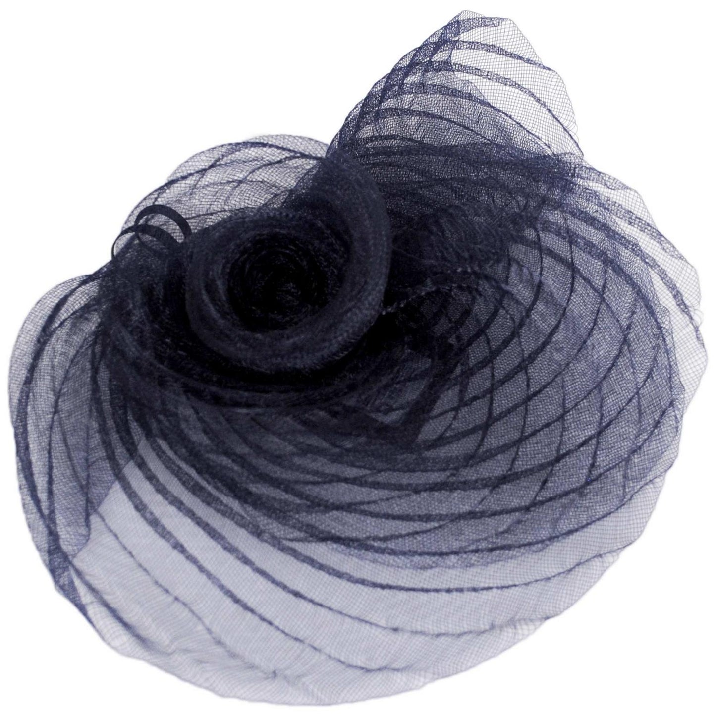 Kathy Jeanne | Fuego Horsehair Mesh Fascinator Hat | 122437 | lead | NAVY