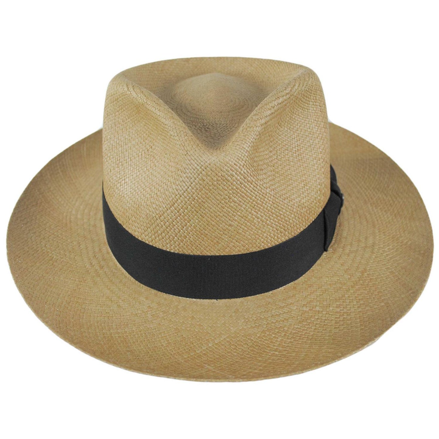 Jaxon Hats | Slicker Grade 8 Panama Straw Fedora Hat | 127151 | front | SAGE