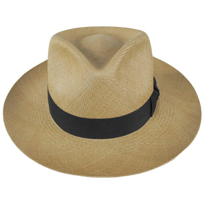 Jaxon Hats | Slicker Grade 8 Panama Straw Fedora Hat | 127151 | front | SAGE