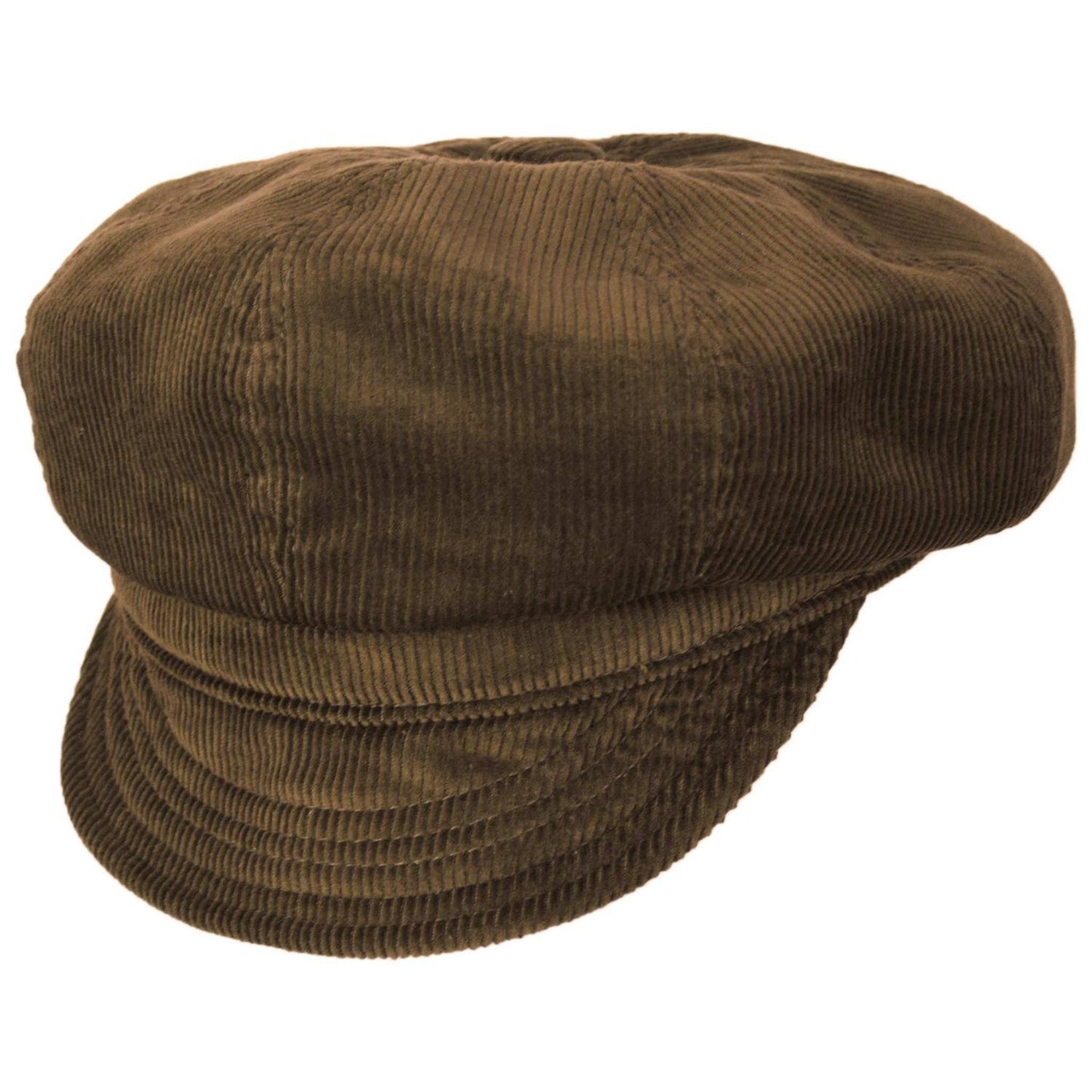 NEW YORK HAT CO | Cotton Corduroy Spitfire Newsboy Cap | 161111 | lead | RUST