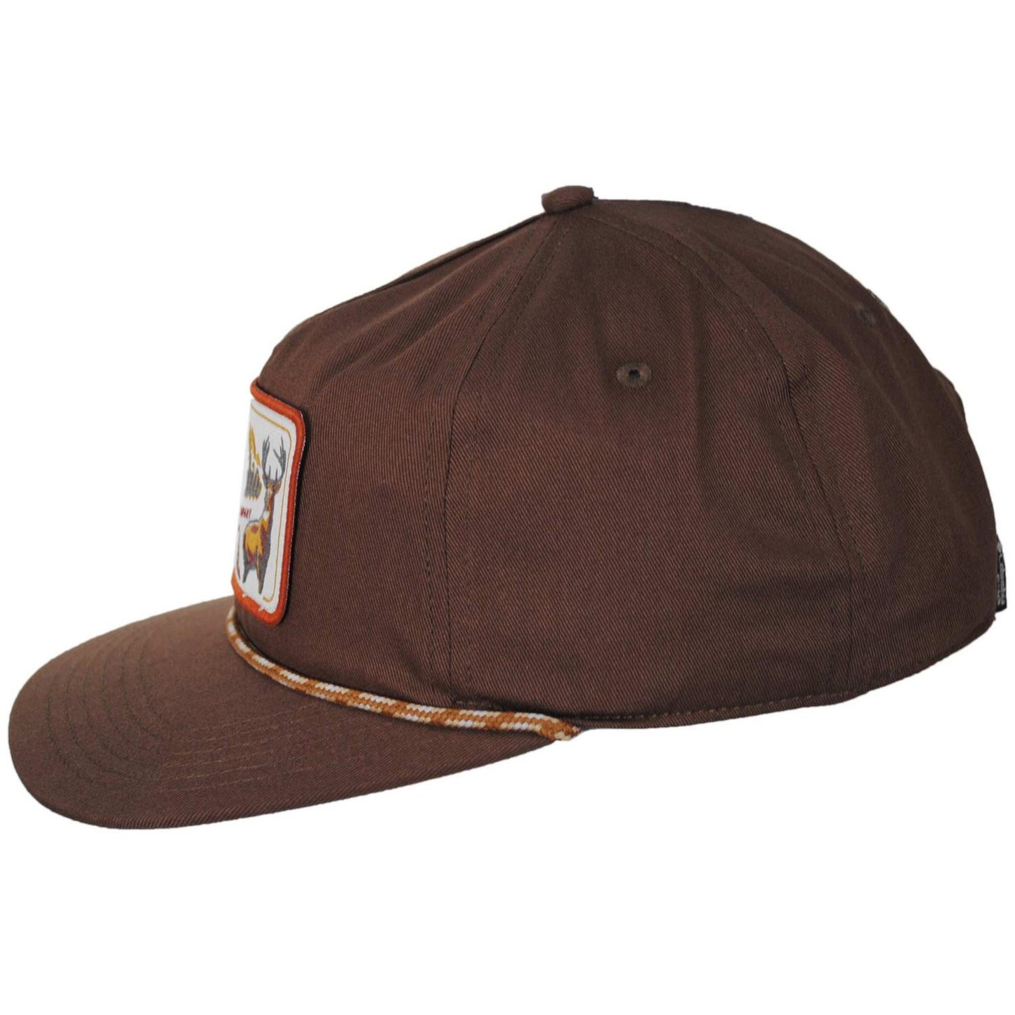 Columbia Sportswear | PHG Terminal Shot Cotton Snapback Baseball Cap | 400078 | profile | TOBACCO