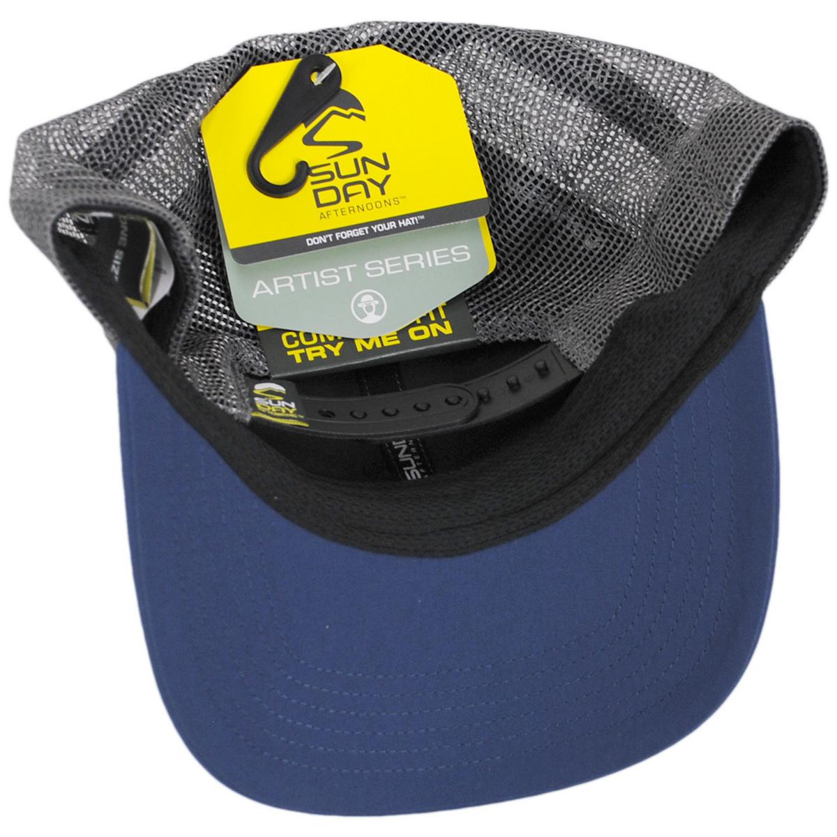 Sunday Afternoons | Lantern Trucker Snapback Baseball Cap | 401279 | under | LANTERN