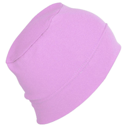 Slumbercap | Cotton Beanie Hat | 500899 | lead | ORCHID