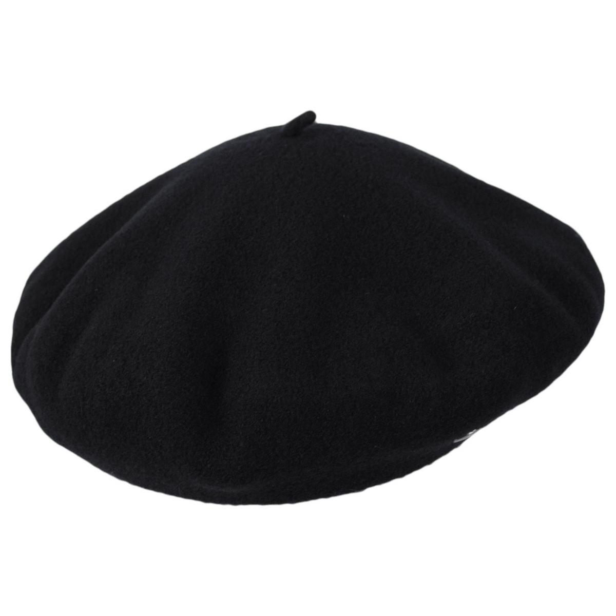 Heritage par Laulhere | Campan Wool Basque Beret  | 151053 | front | NOIR
