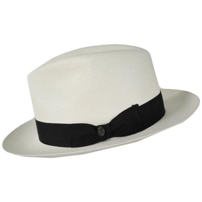 Jaxon Hats | Henry Grade 8 Panama Straw Fedora Hat | 127152 | profile | BLEACH
