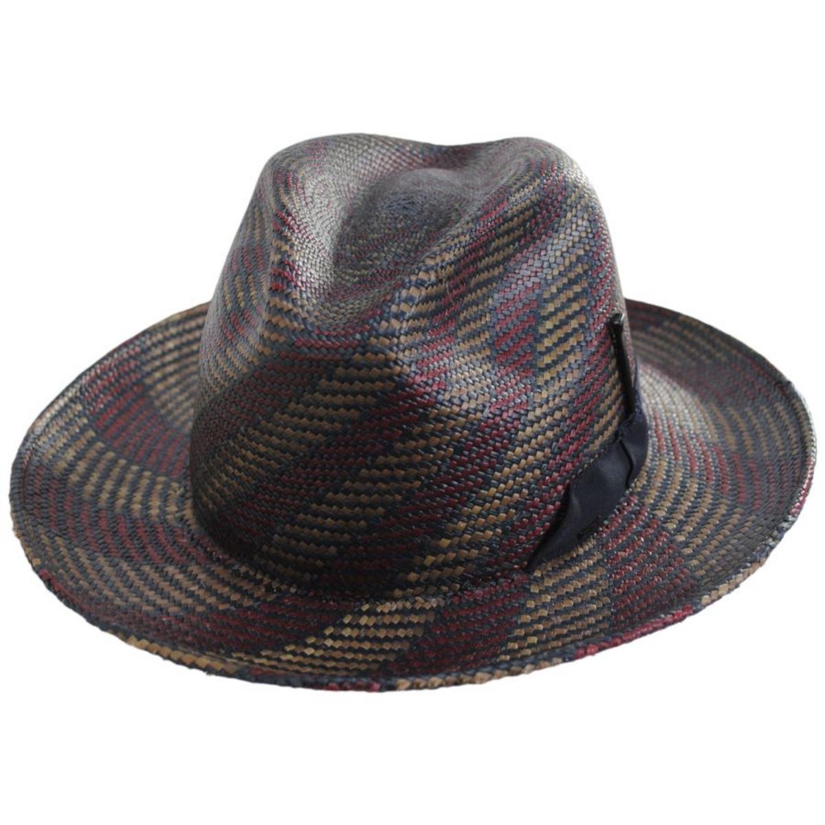 Bailey 1922 | Giles Panama Straw Fedora Hat | 127734 | lead | AVION