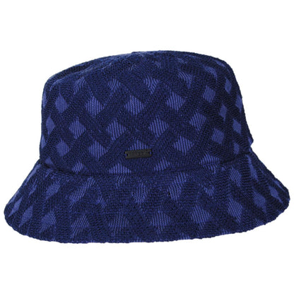 Kangol | Cross Weave Bucket Hat | 185837 | profile | HAZY INDIGO