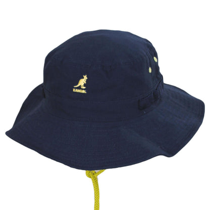 Kangol | Jungle Utility Cords Cotton Bucket Hat | 185779 | lead | NAVY
