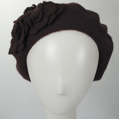 Fleur Wool Beret