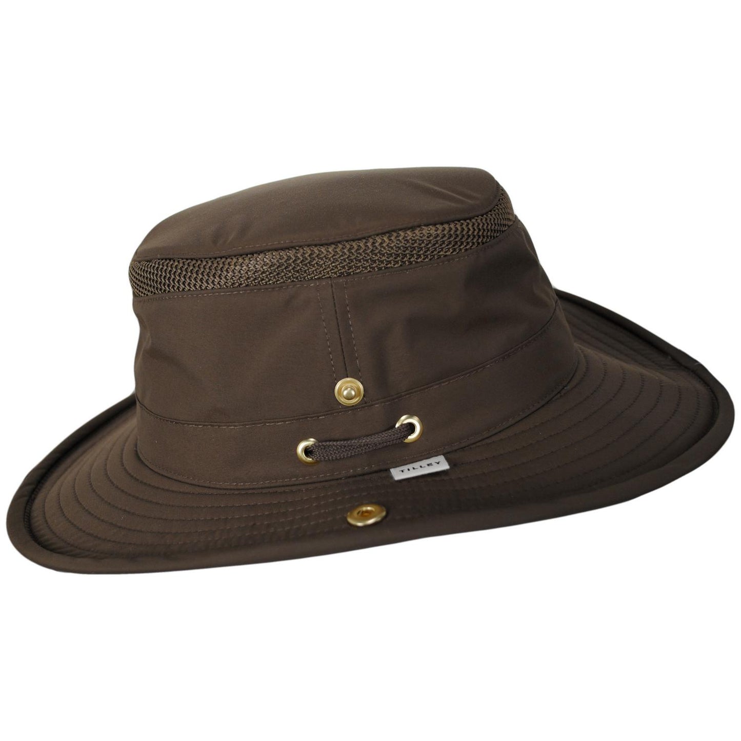 Tilley Endurables | LTM3 Airflo Snap-Up Hat - Peat/Thyme Green | 400853 | profile | PEAT/THYME GREEN