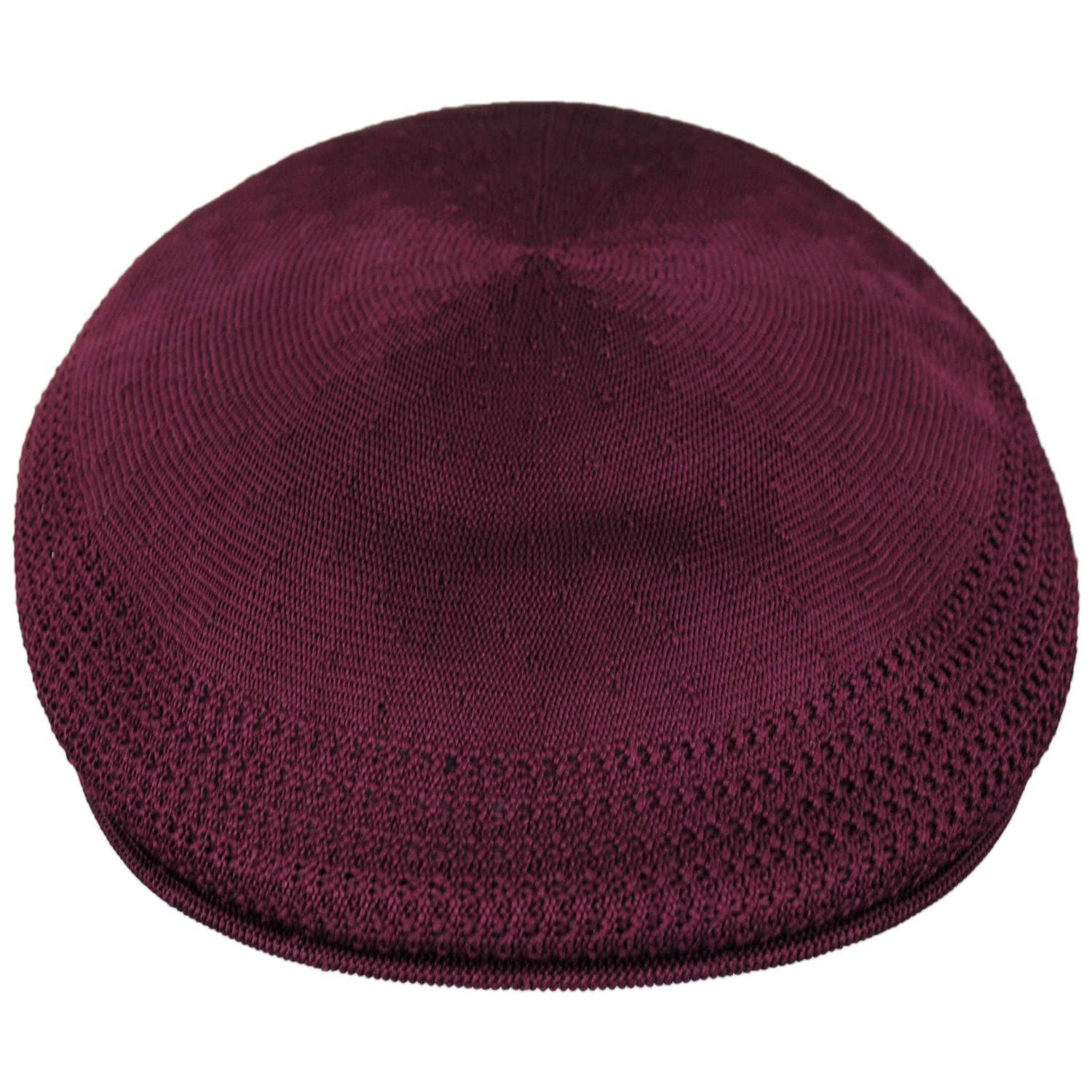 Kangol | Tropic Ventair 504 Ivy Cap - Standard Colors | 160804 | front | BURGUNDY