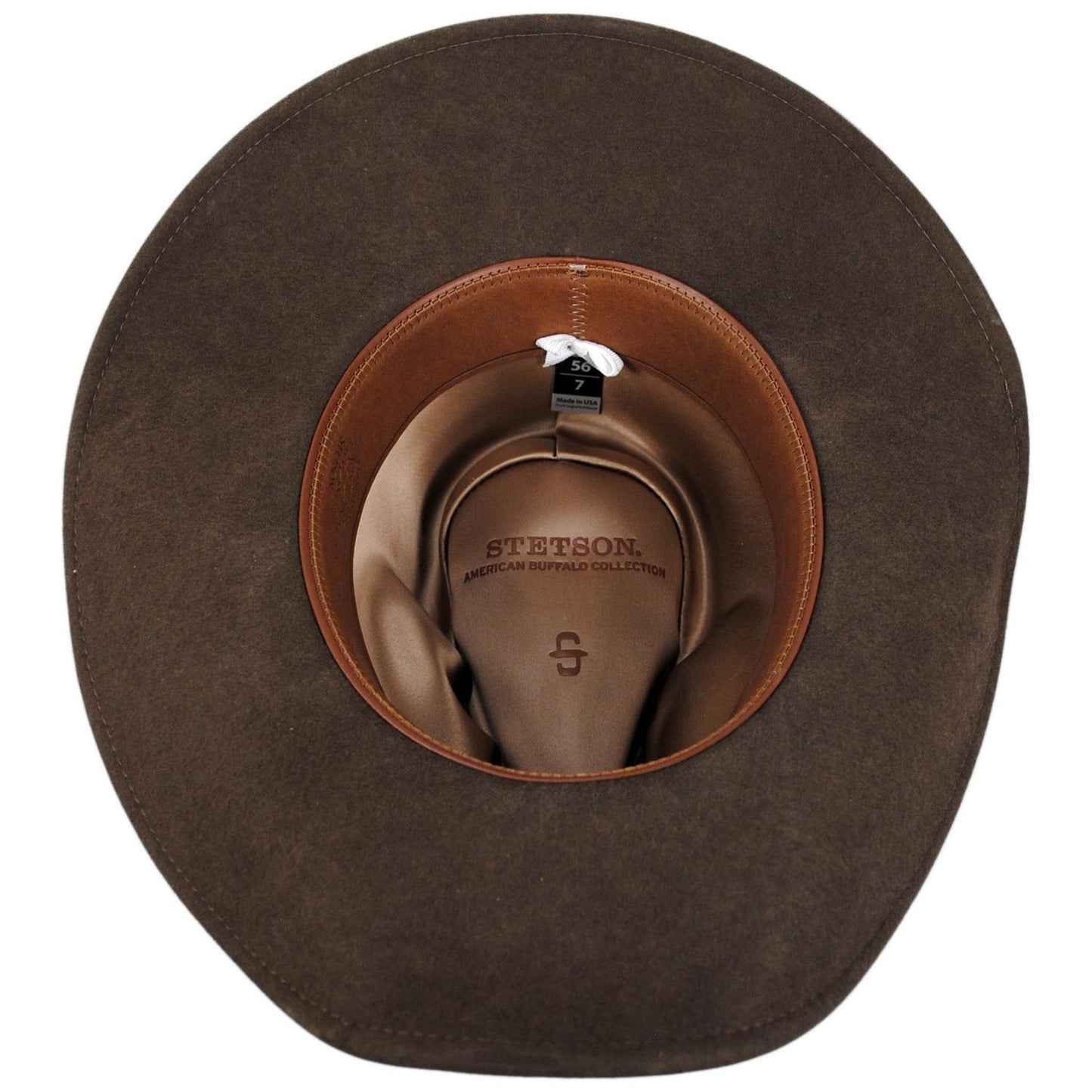 Stetson | Rawhide Buffalo Fur Felt Western Hat | 130626 | under | MINK