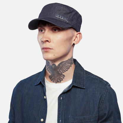 Kangol | Flexfit Denim Army Cap | 201193 | lsmone | INDIGO