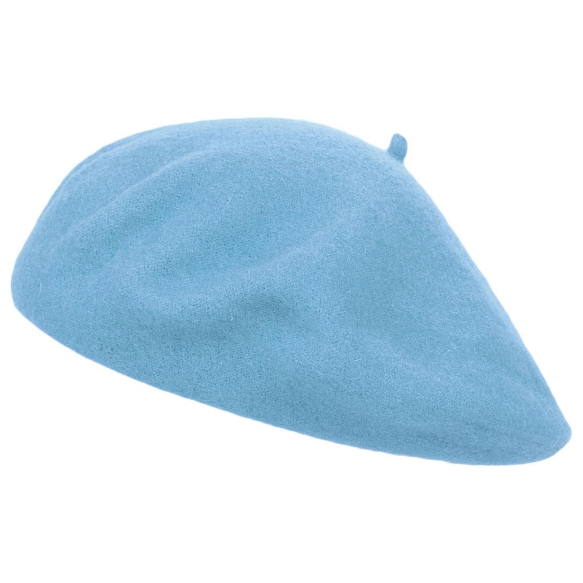 Village Hat Shop | Wholesale Wool Fashion Beret B2B Pre-Pack | B2B152500 | lead | LIGHT BLUE