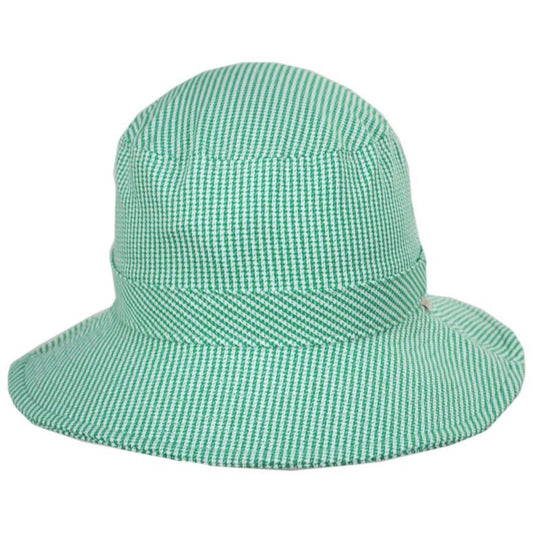 BRIXTON HATS | Petra Two-Tone Cotton Packable Bucket Hat - FINAL SALE | 185523SS22 | front | LEPRECHAUN