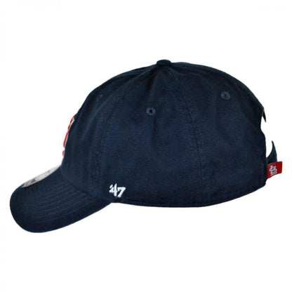 47 Brand | St Louis Cardinals MLB Clean Up Strapback Baseball Cap Dad Hat | 203133 | profile | NAVY