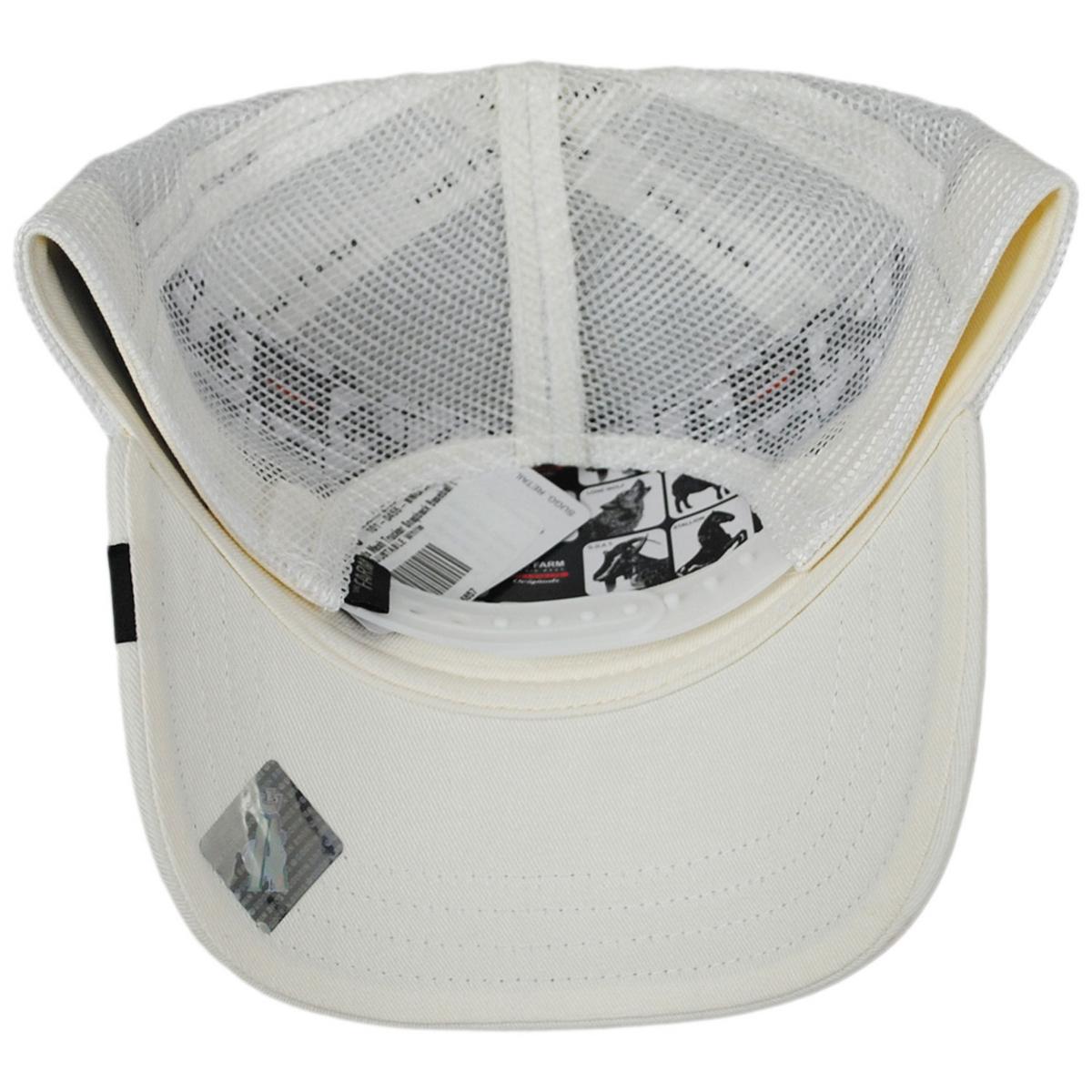 Goorin Bros | Squirrel Nuts Mesh Trucker Snapback Baseball Cap | 200491 | under | WHITE