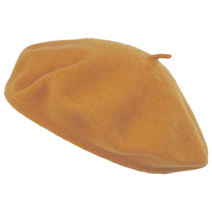 Parkhurst | Classic Wool Beret | 151124 | lead | CORNFIELD