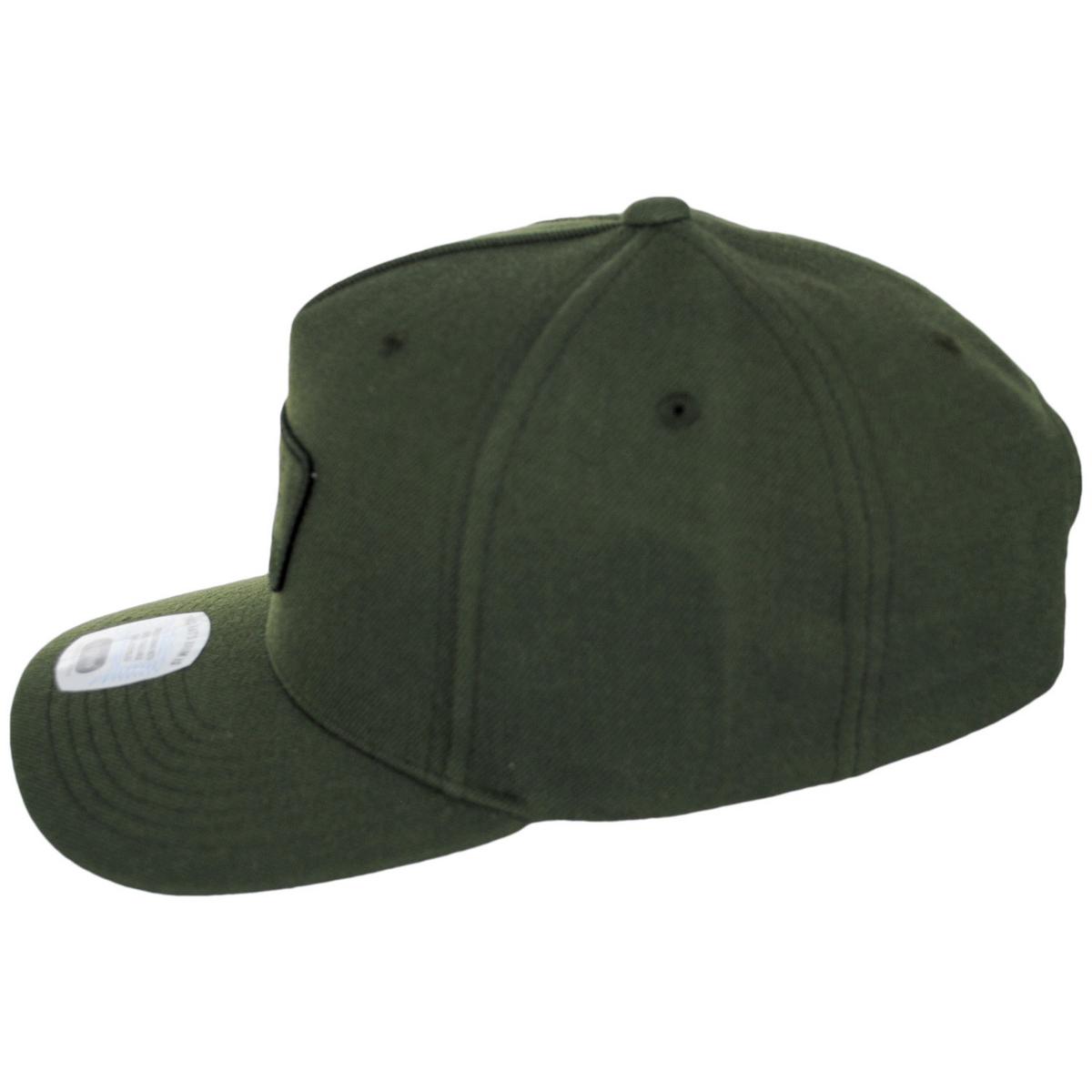 BRIXTON HATS | Linwood NetPlus MP Snapback Baseball Cap - Moss/Moss | 201802 | profile | MOSS/MOSS