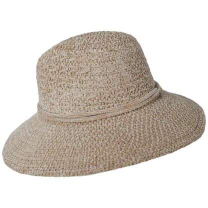 Double Chenille Knit Fedora Hat