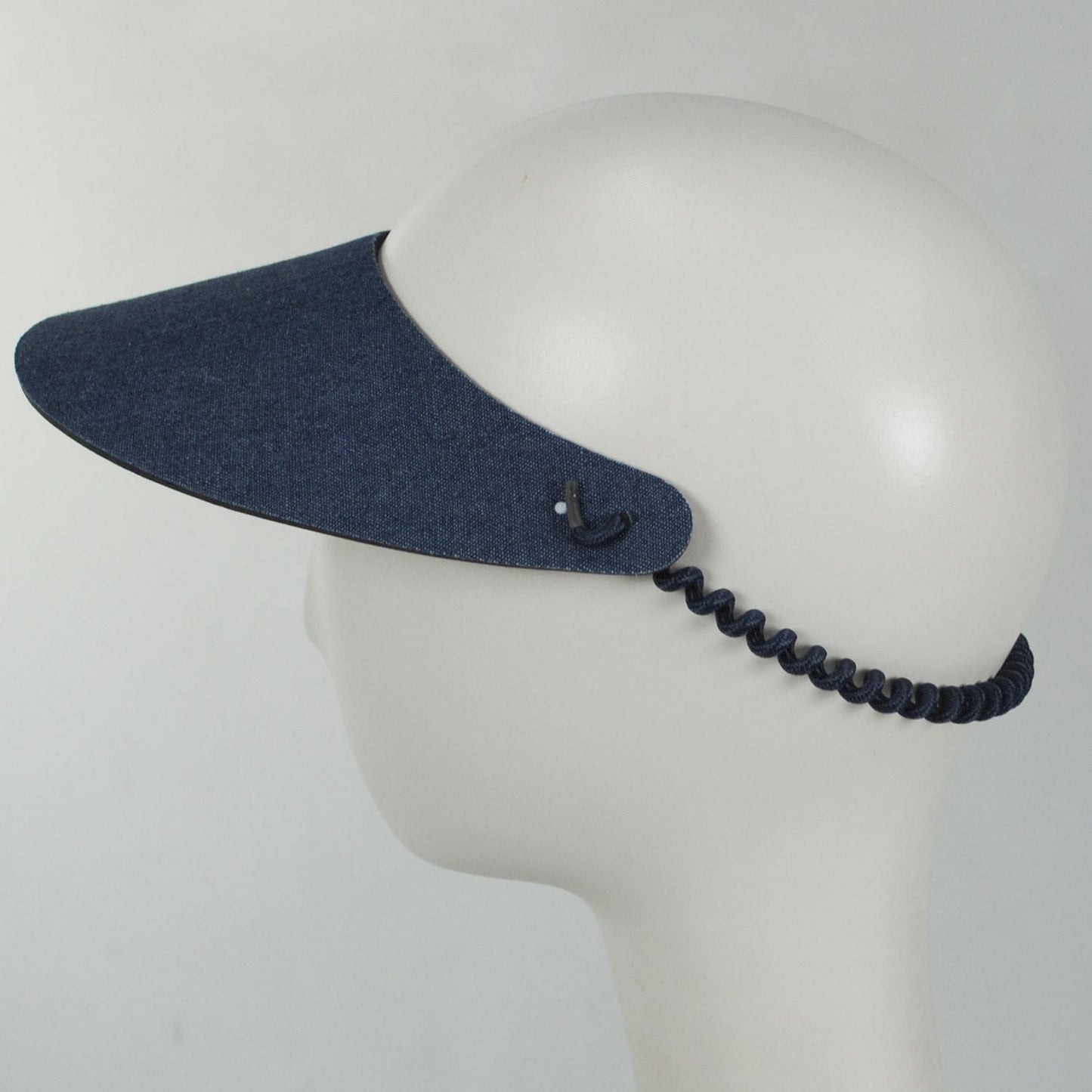The Incredible Sunvisor | Springlace Denim Sunvisor | 196353 | profile | DENIM BLUE