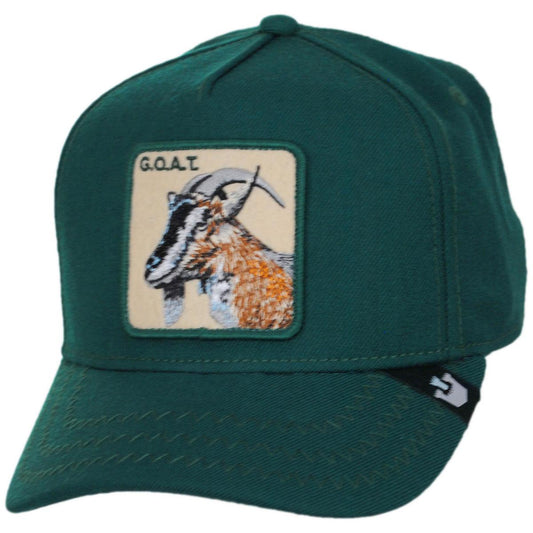 Goorin Bros | Goat 100 Wool Snapback Baseball Cap | 200684 | lead | GREEN