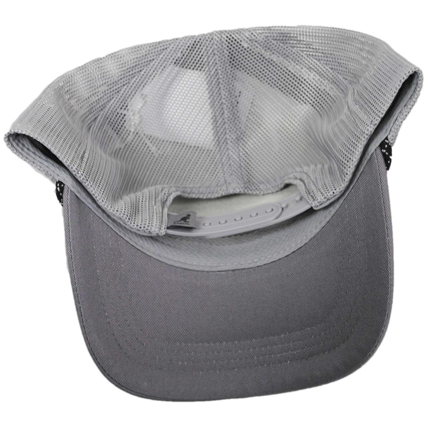 Kangol | Kangolf Cotton Mesh Trucker Snapback Baseball Cap | 201144 | under | GREY