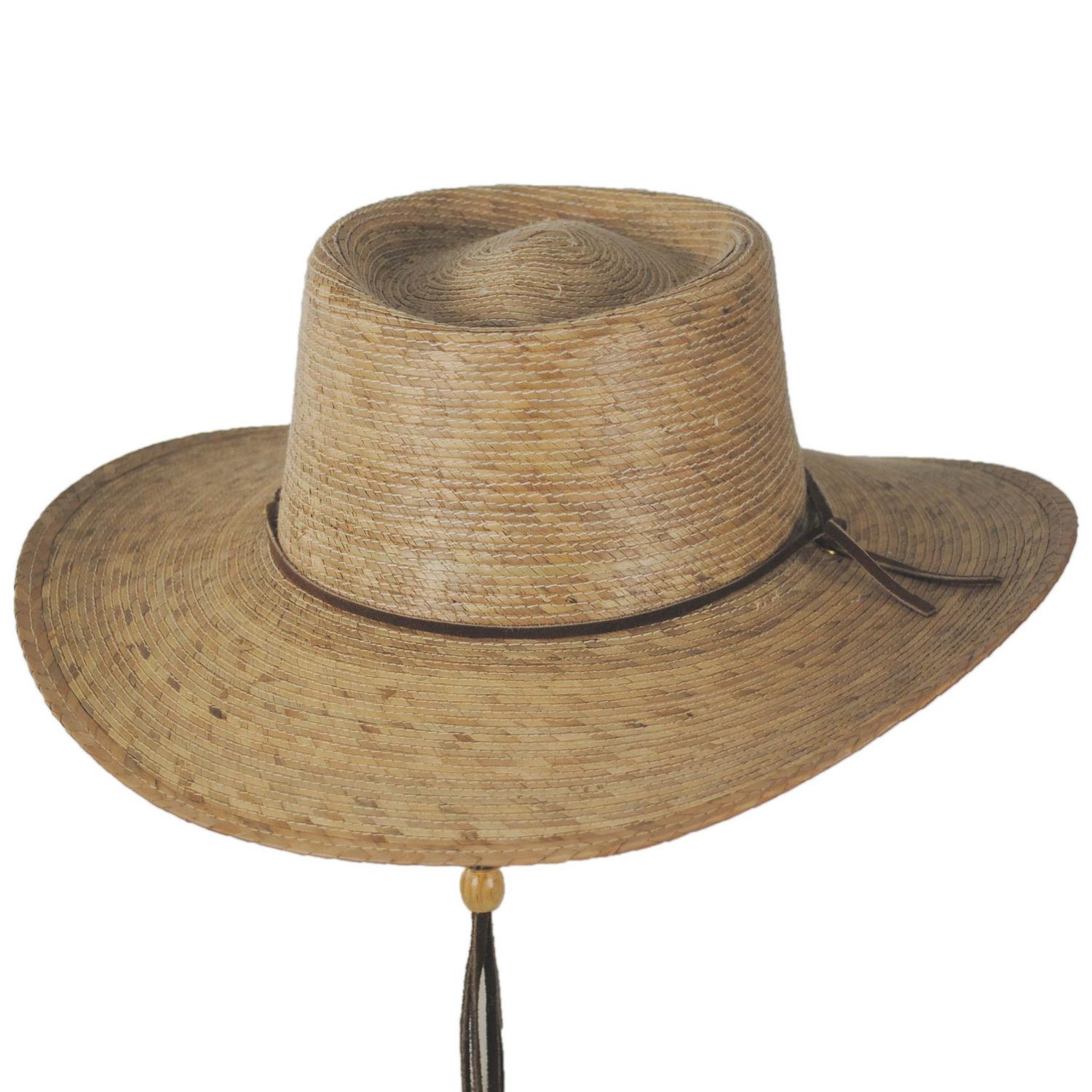Tula Hats | Outback Palm Straw Hat with Chincord | 128295 | lead | TAN