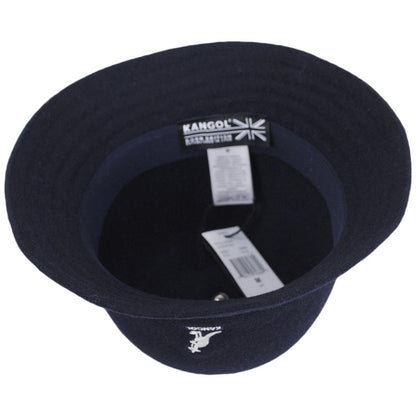 Kangol | Wool Casual Bucket Hat | 185808 | under | DARK BLUE